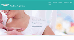 Desktop Screenshot of newbornangelcare.com